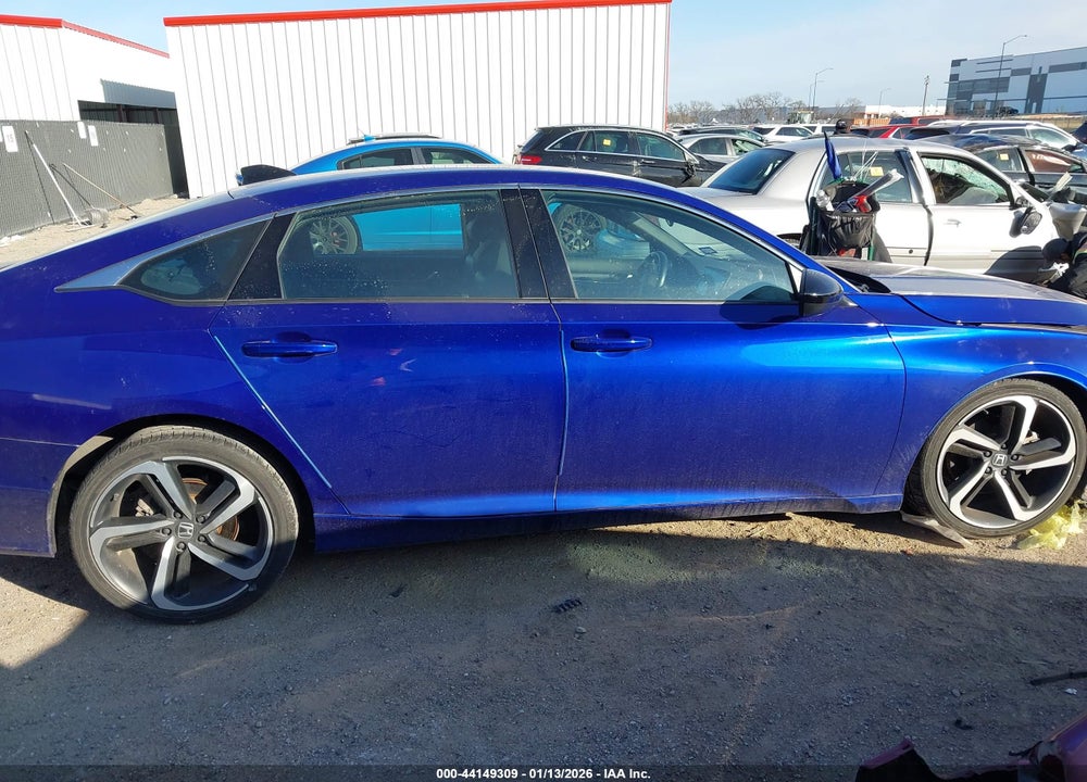 2022 HONDA ACCORD SPORT VIN: 1HGCV1F38NA121593