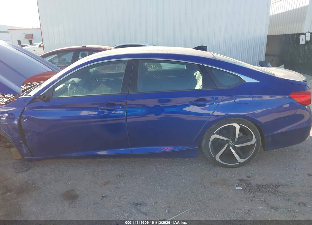 2022 HONDA ACCORD SPORT VIN: 1HGCV1F38NA121593