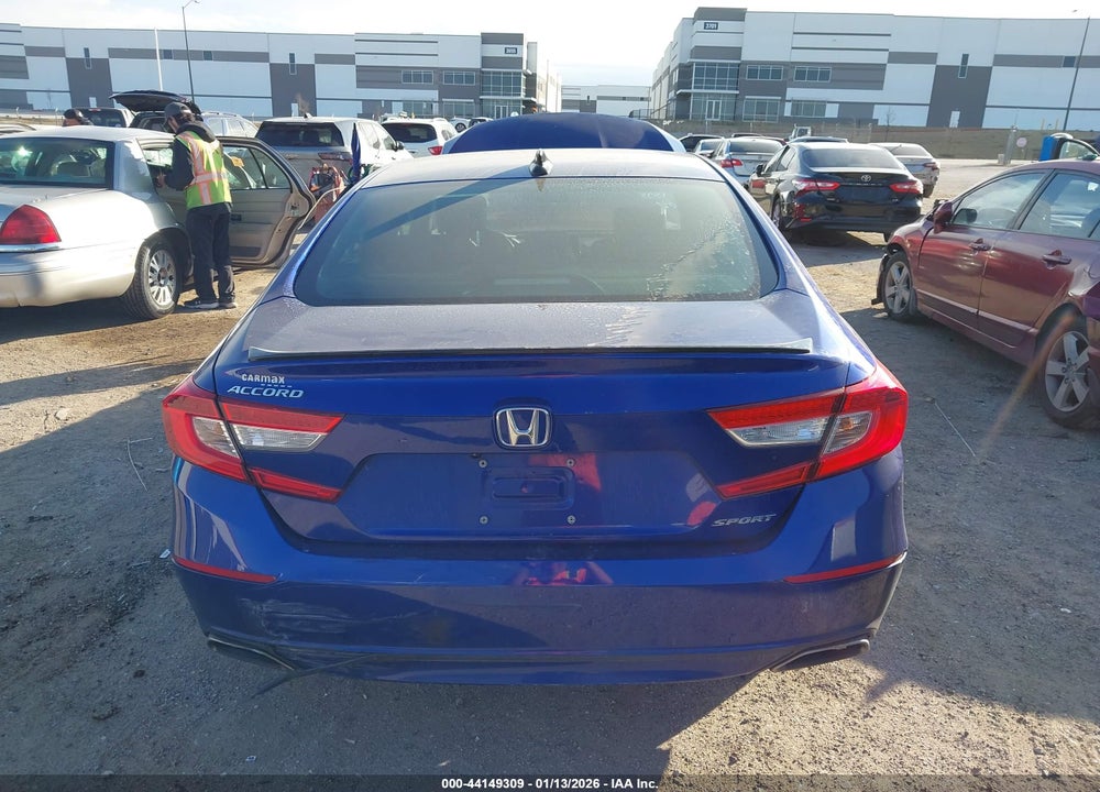 2022 HONDA ACCORD SPORT VIN: 1HGCV1F38NA121593