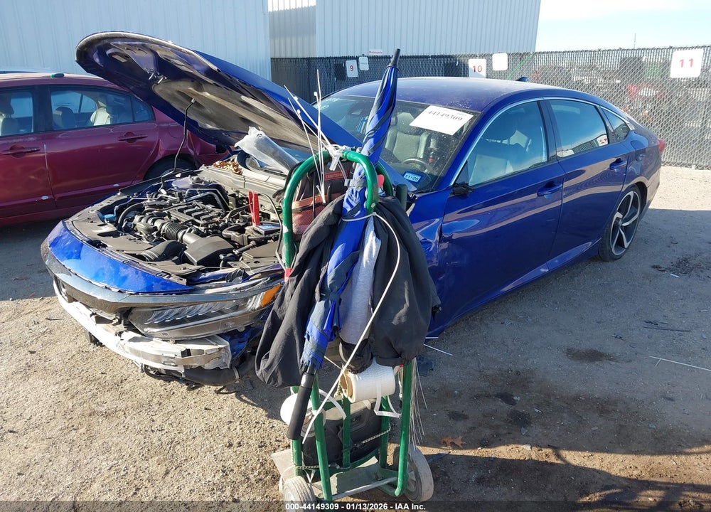 2022 HONDA ACCORD SPORT VIN: 1HGCV1F38NA121593