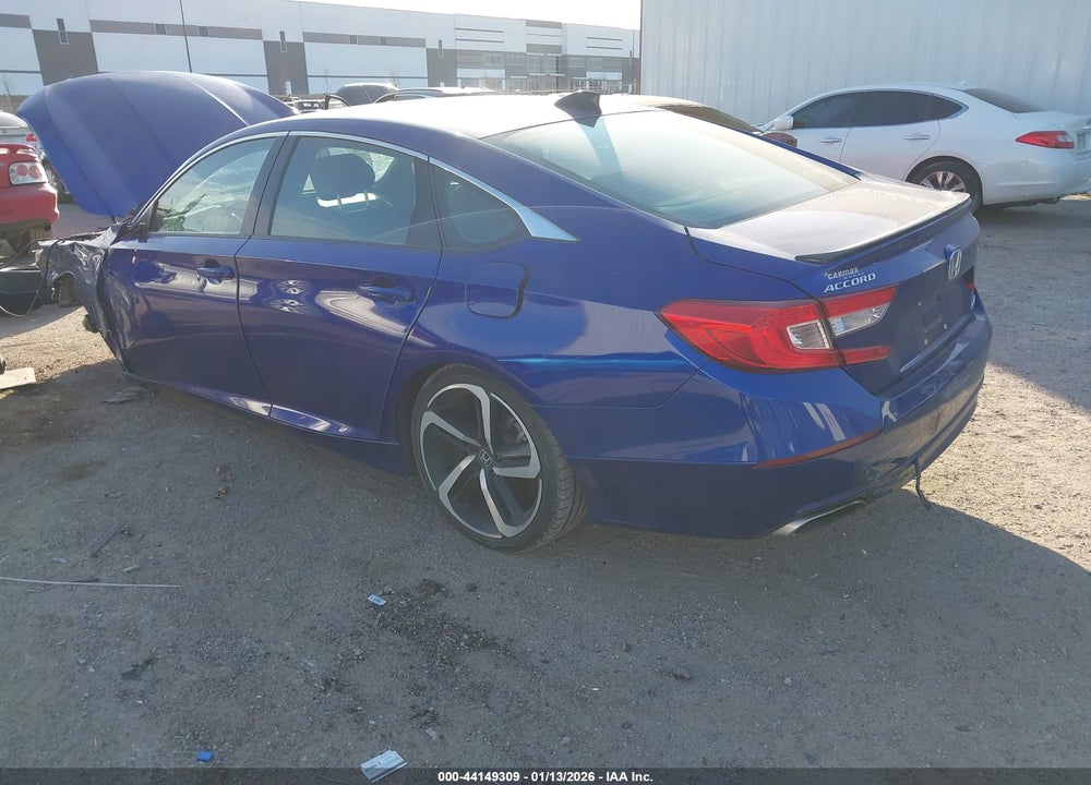 2022 HONDA ACCORD SPORT VIN: 1HGCV1F38NA121593