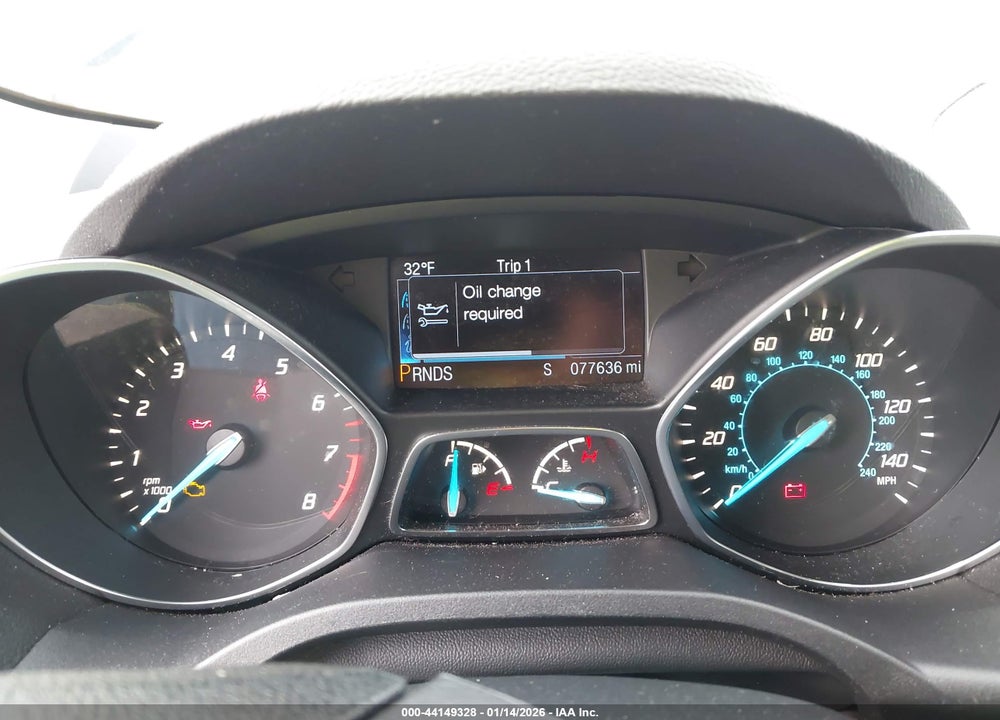 2014 FORD ESCAPE SE VIN: 1FMCU0GXXEUB80944