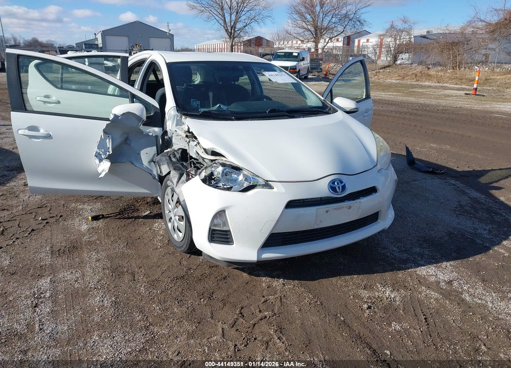 2012 TOYOTA PRIUS C TWO VIN: JTDKDTB38C1021487