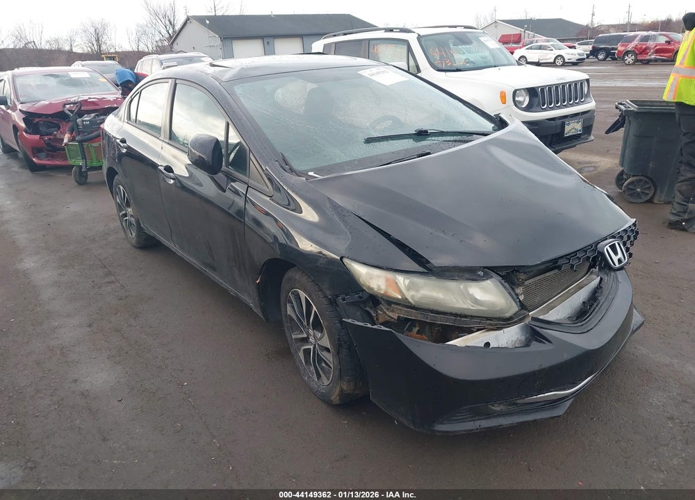 2013 HONDA CIVIC EX VIN: 19XFB2F87DE029943