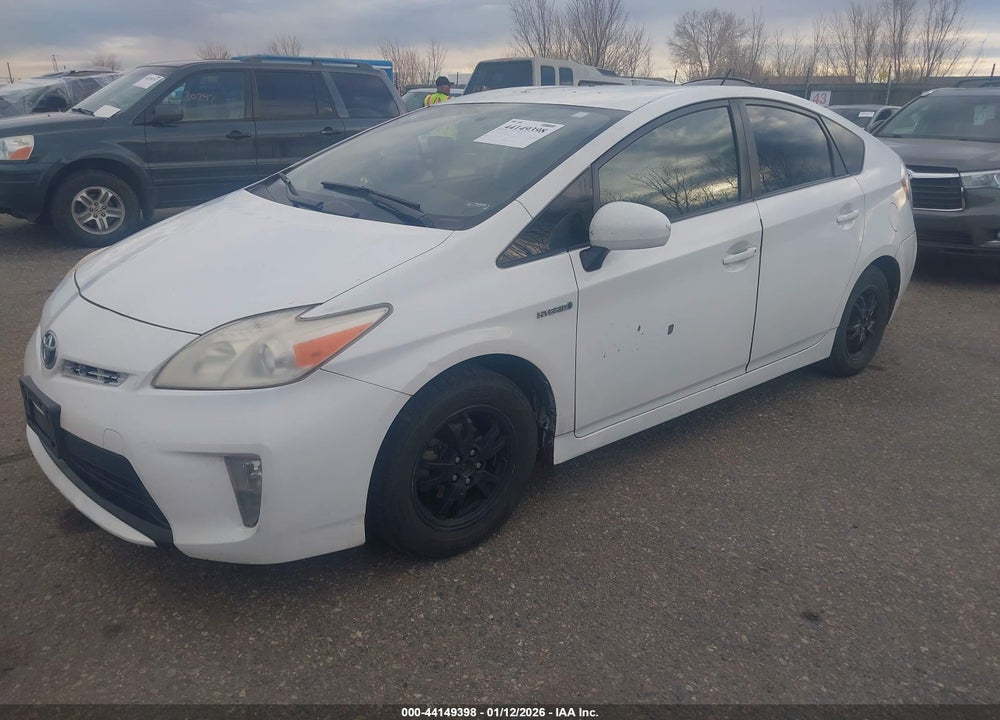 2012 TOYOTA PRIUS THREE VIN: JTDKN3DU2C1530770