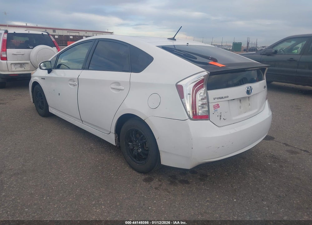 2012 TOYOTA PRIUS THREE VIN: JTDKN3DU2C1530770