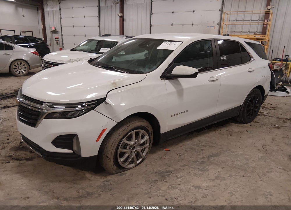 2022 CHEVROLET EQUINOX AWD LT VIN: 3GNAXUEVXNL301789