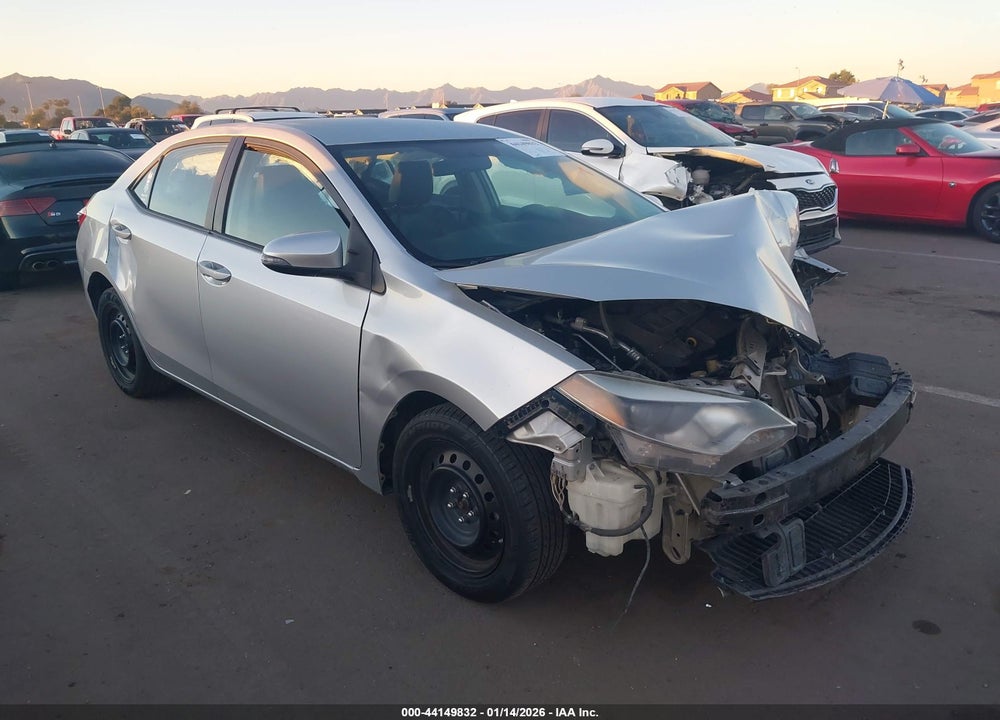 2016 TOYOTA COROLLA S VIN: 5YFBURHE8GP528421