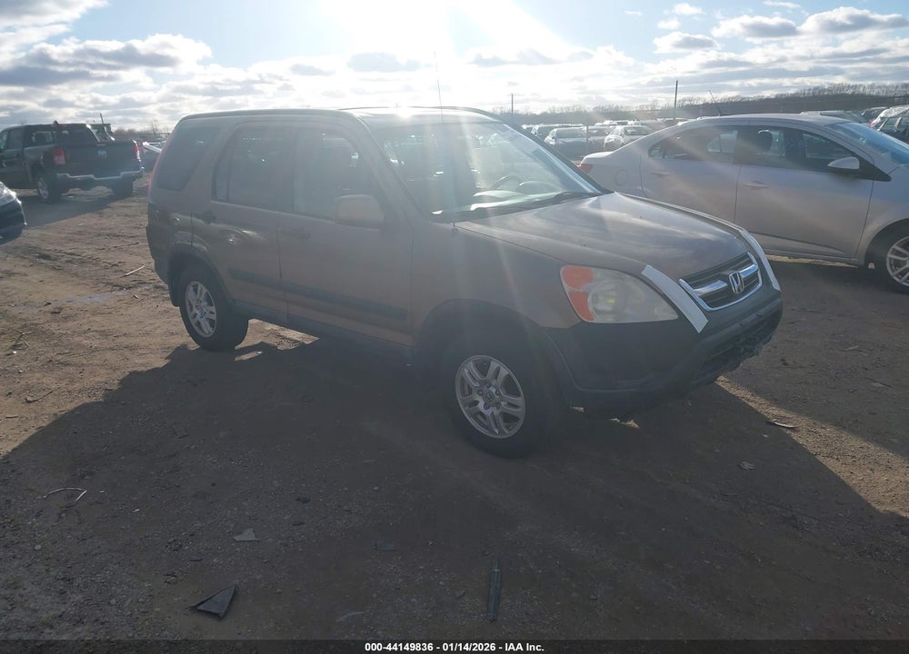2004 HONDA CR-V EX VIN: SHSRD78824U205897