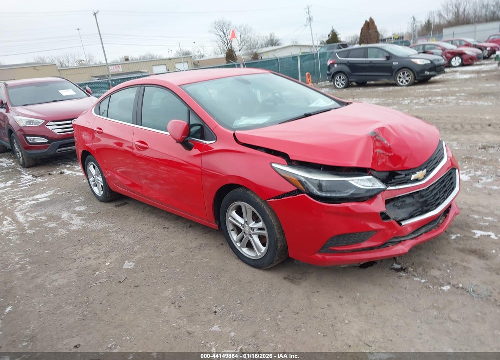 2016 CHEVROLET CRUZE LT AUTO VIN: 1G1BE5SM6G7299074