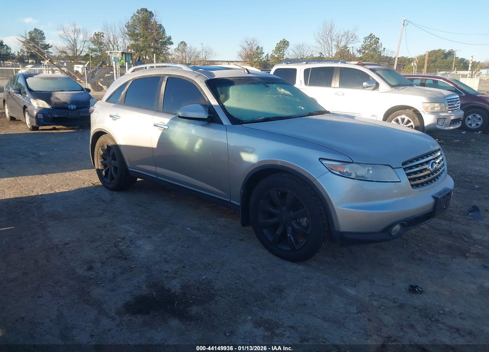 2005 INFINITI FX35 VIN: JNRAS08W35X203776