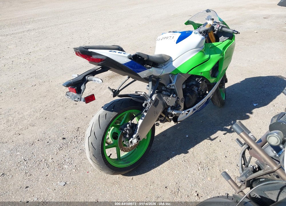 2024 KAWASAKI ZX636 K VIN: JKBZXJJ10RA008841