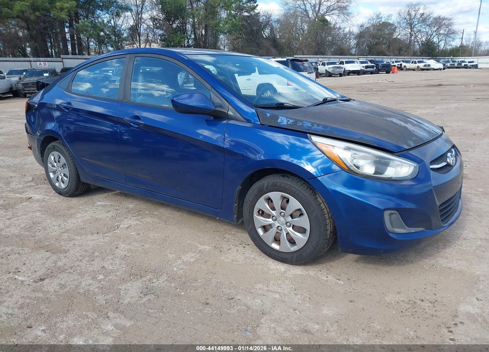 2017 HYUNDAI ACCENT SE VIN: KMHCT4AE7HU308630