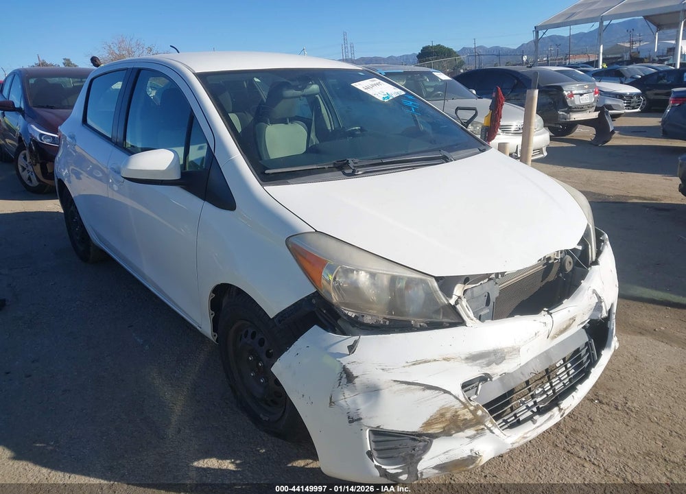2014 TOYOTA YARIS LE (TMC/CBU PLANT) VIN: JTDKTUD34ED575567