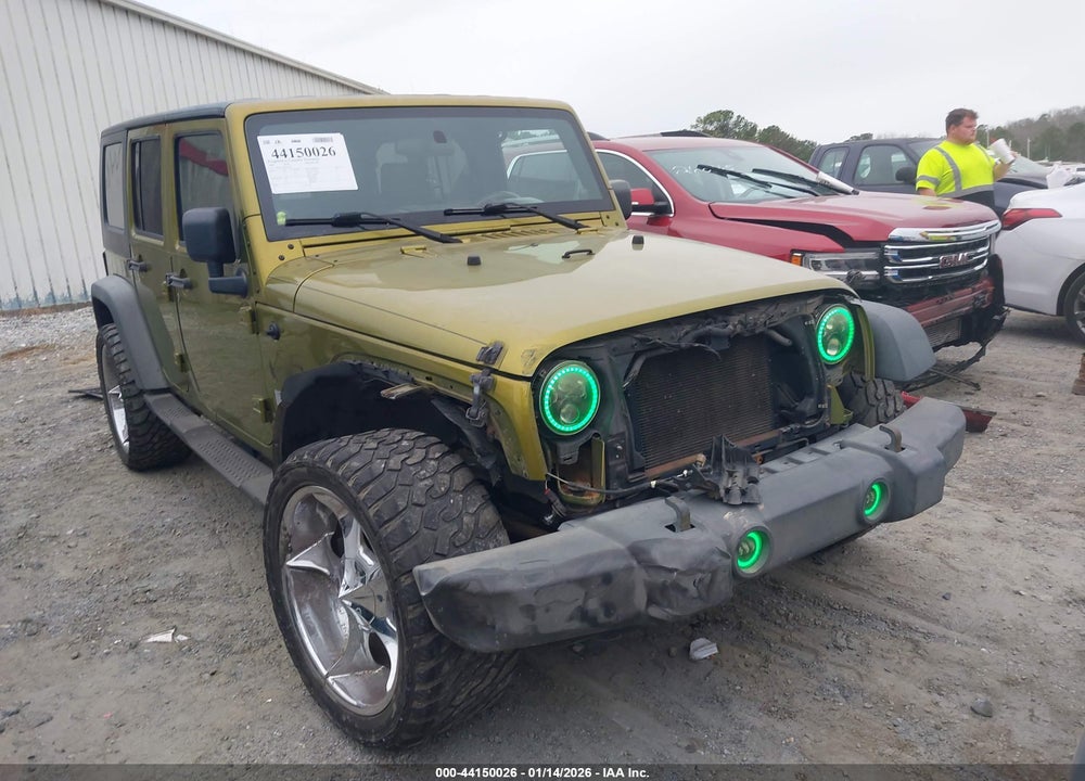 2008 JEEP WRANGLER UNLIMITED X VIN: 1J4GA39108L518445