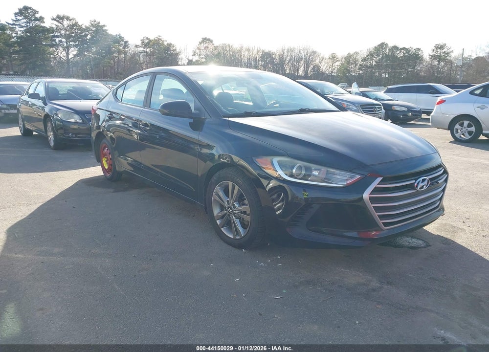 2017 HYUNDAI ELANTRA SE VIN: KMHD84LF1HU075601