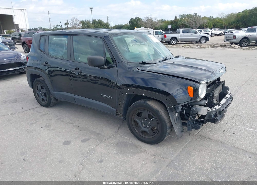 2020 JEEP RENEGADE SPORT FWD VIN: ZACNJAAB7LPL18606