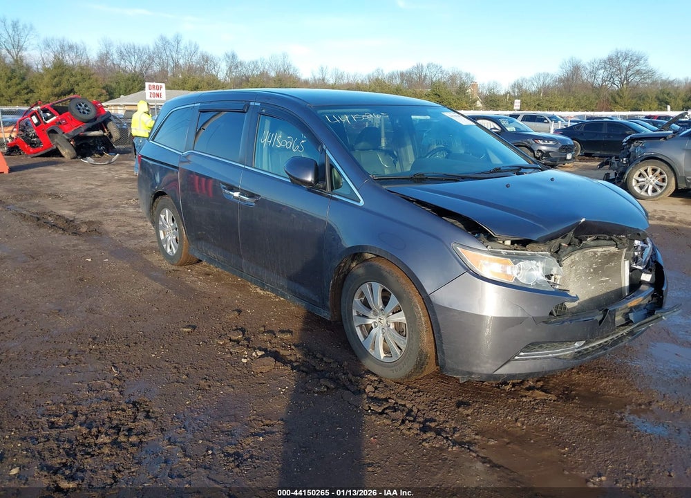 2017 HONDA ODYSSEY EX VIN: 5FNRL5H4XHB007862