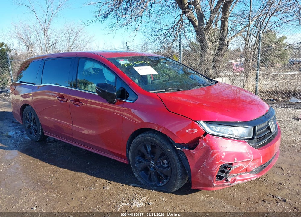 2023 HONDA ODYSSEY SPORT VIN: 5FNRL6H78PB054550