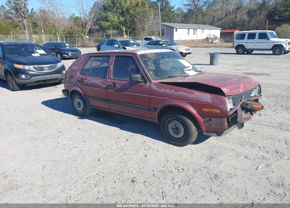 1988 VOLKSWAGEN GOLF GL VIN: 1VWFA9177JV003227