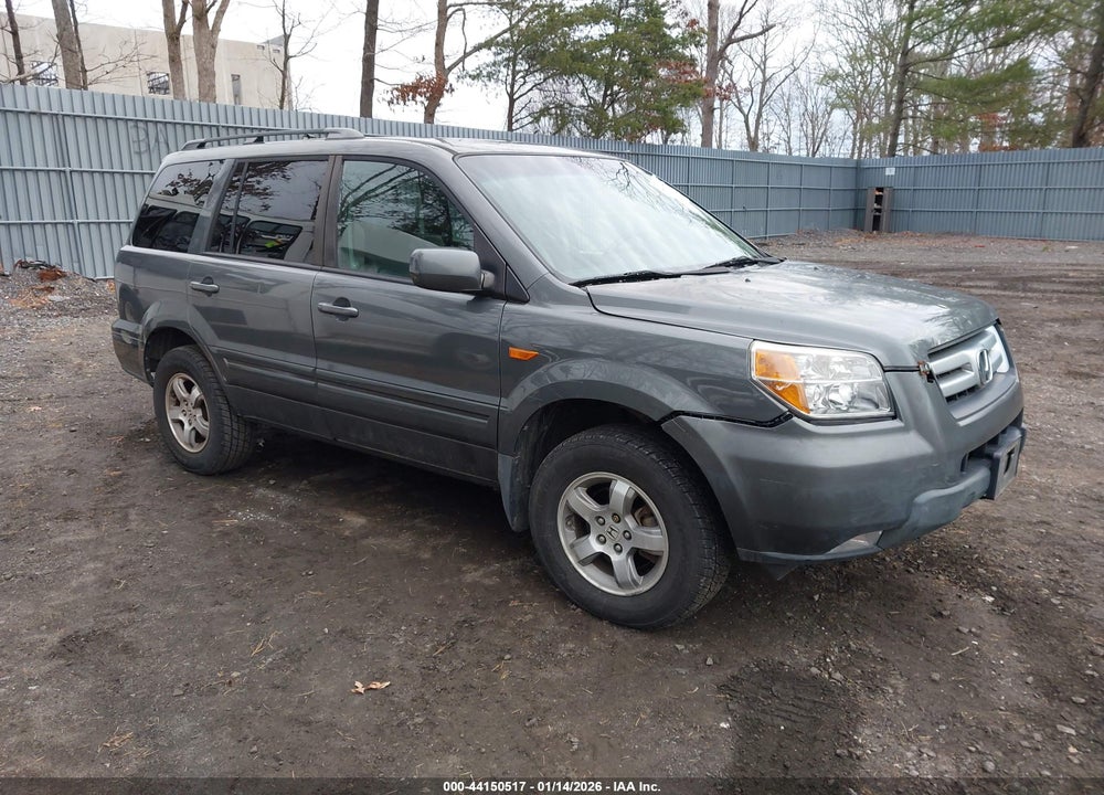 2008 HONDA PILOT EX-L VIN: 5FNYF28718B005963