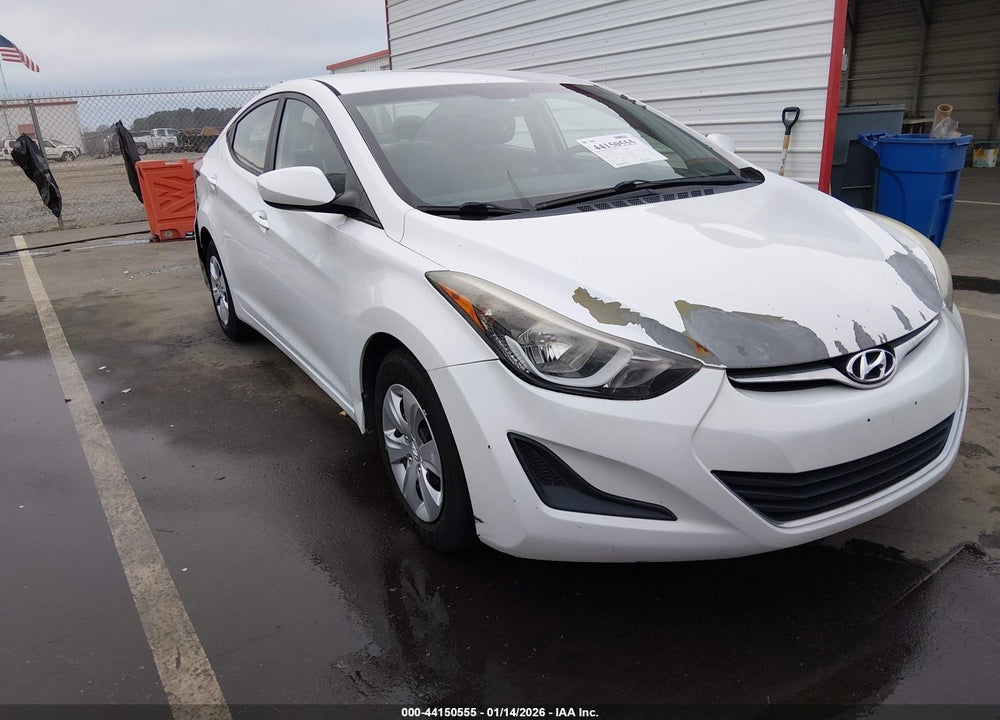 2016 HYUNDAI ELANTRA SE VIN: 5NPDH4AE2GH680749