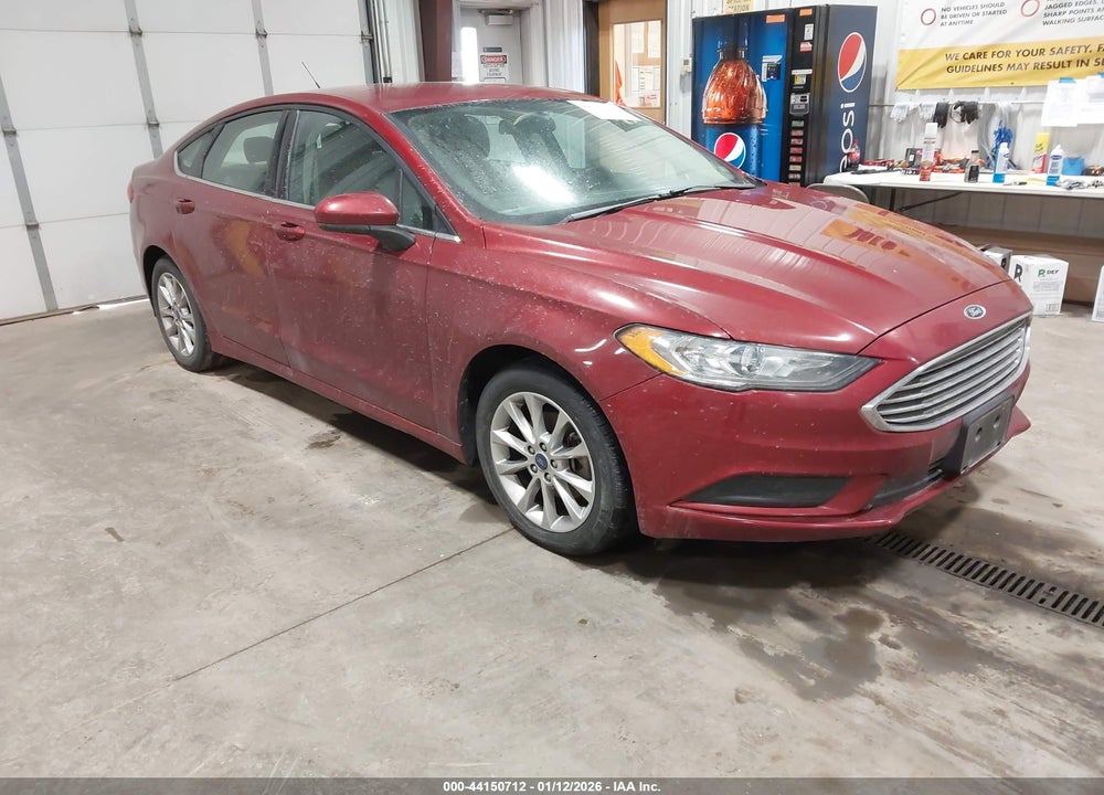 2017 FORD FUSION SE VIN: 3FA6P0H72HR145937
