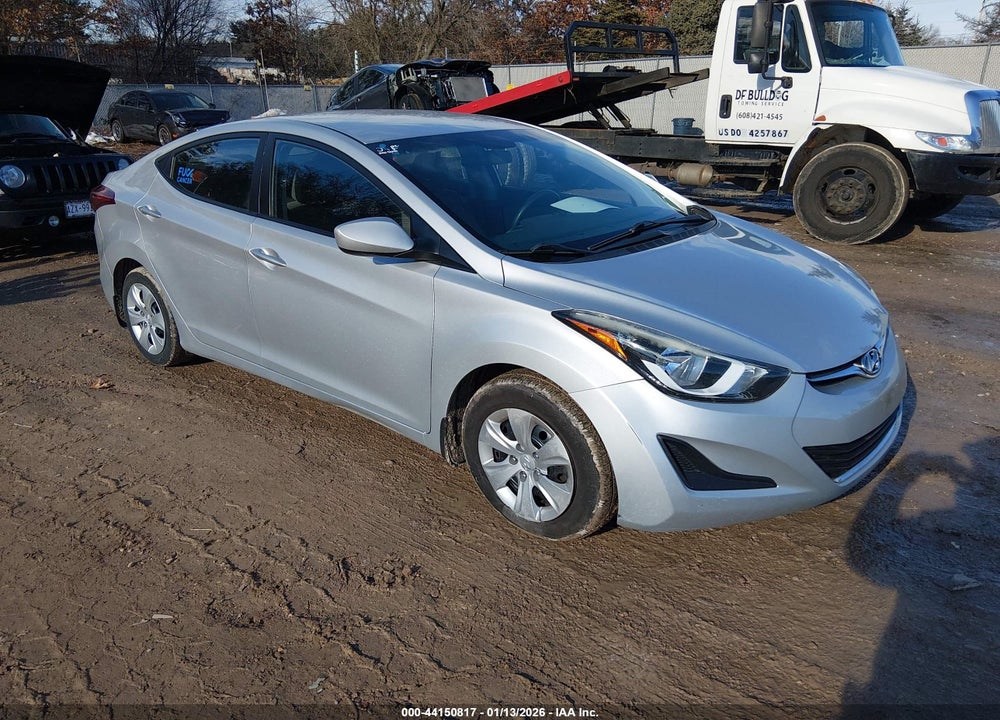 2016 HYUNDAI ELANTRA SE VIN: 5NPDH4AE2GH776462