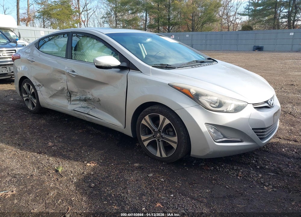 2015 HYUNDAI ELANTRA SPORT VIN: KMHDH4AH8FU371037