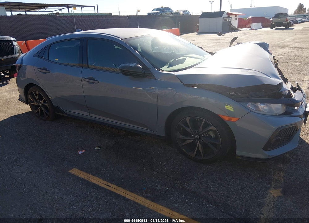2018 HONDA CIVIC SPORT VIN: SHHFK7G45JU206695