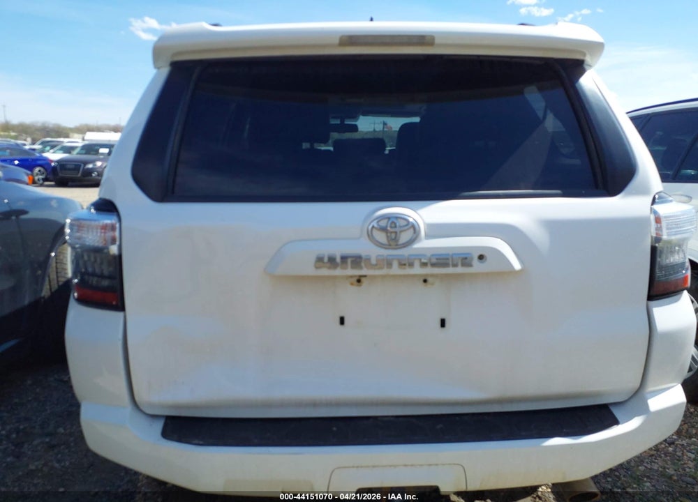 2019 TOYOTA 4RUNNER SR5 PREMIUM VIN: JTEBU5JR6K5654946