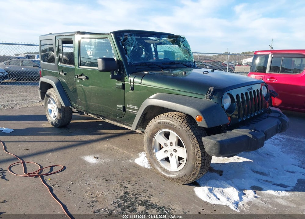 2011 JEEP WRANGLER UNLIMITED SPORT VIN: 1J4BA3H13BL553516