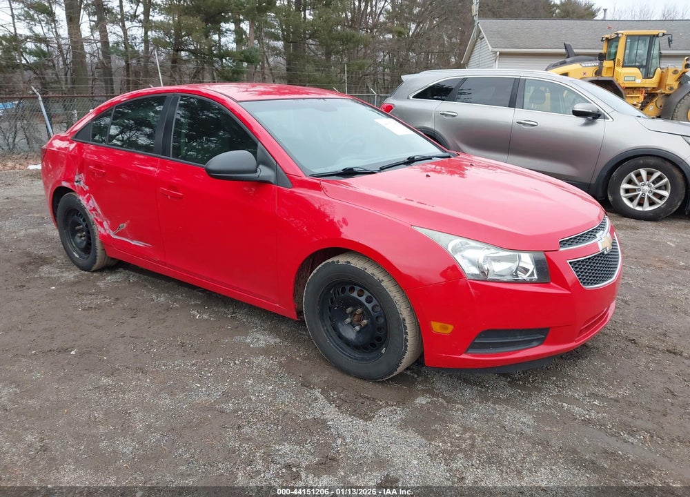 2014 CHEVROLET CRUZE LS MANUAL VIN: 1G1PB5SH6E7346859