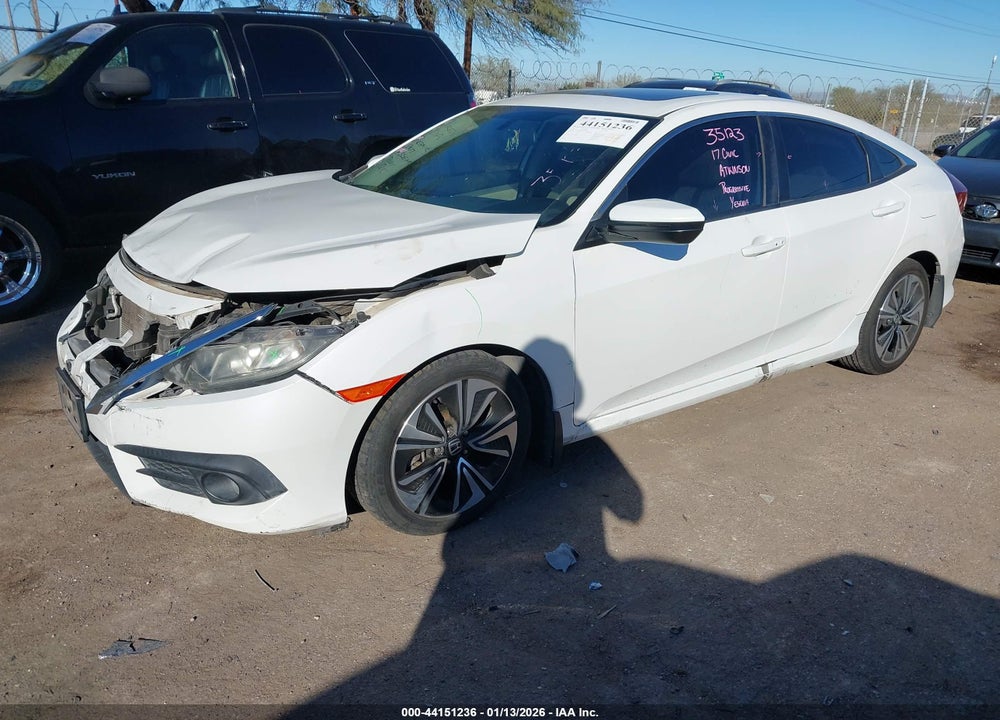 2017 HONDA CIVIC EX-T VIN: 19XFC1F31HE025663