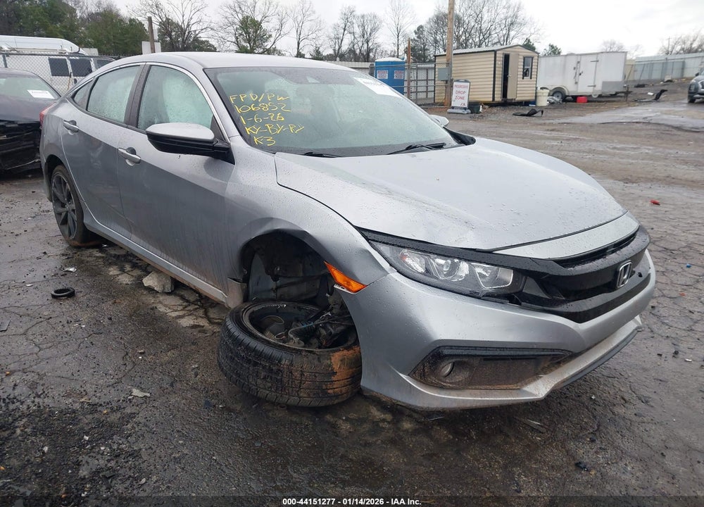 2019 HONDA CIVIC SPORT VIN: 2HGFC2F81KH515597