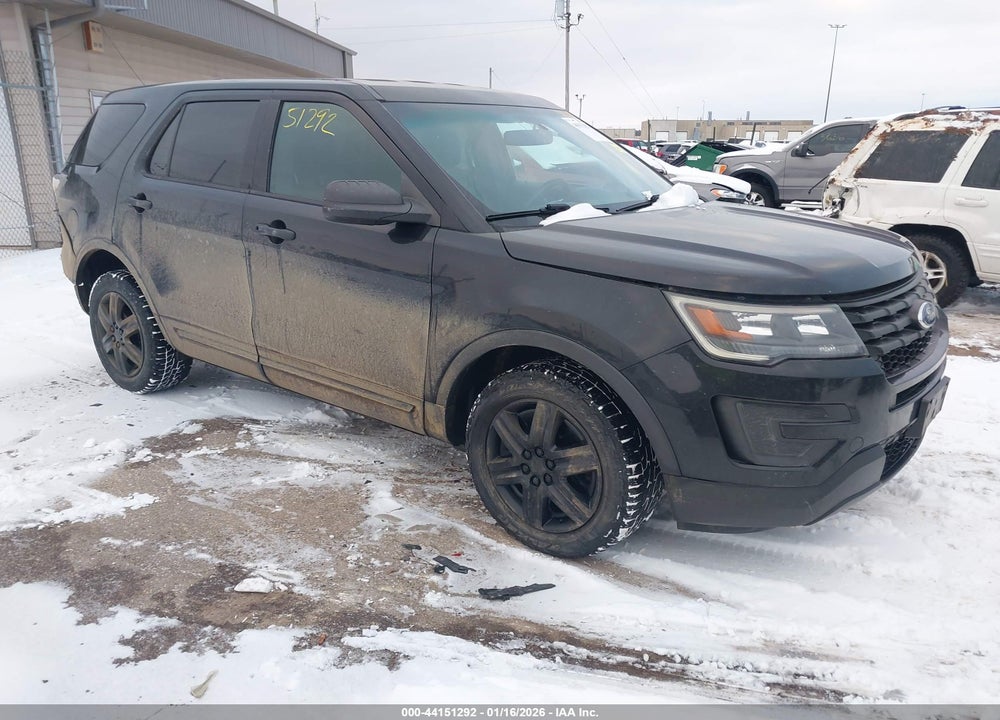 2017 FORD UTILITY POLICE INTERCEPTOR VIN: 1FM5K8AR4HGE30317