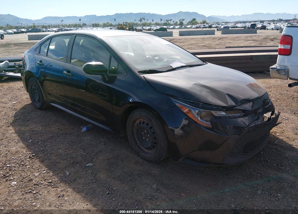 2022 TOYOTA COROLLA LE VIN: JTDEPMAE7NJ210308