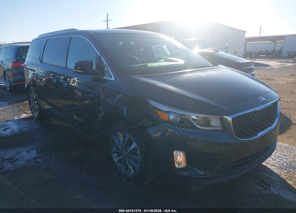 2016 KIA SEDONA SX VIN: KNDMC5C19G6154563