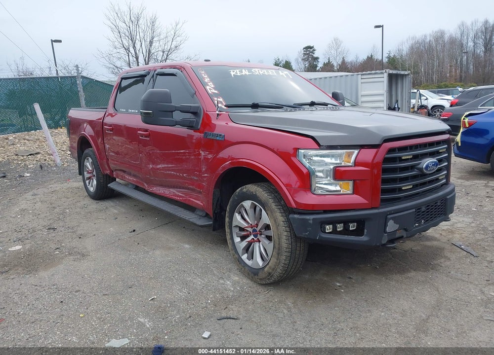 2015 FORD F-150 XLT VIN: 1FTEW1EG9FKF14362