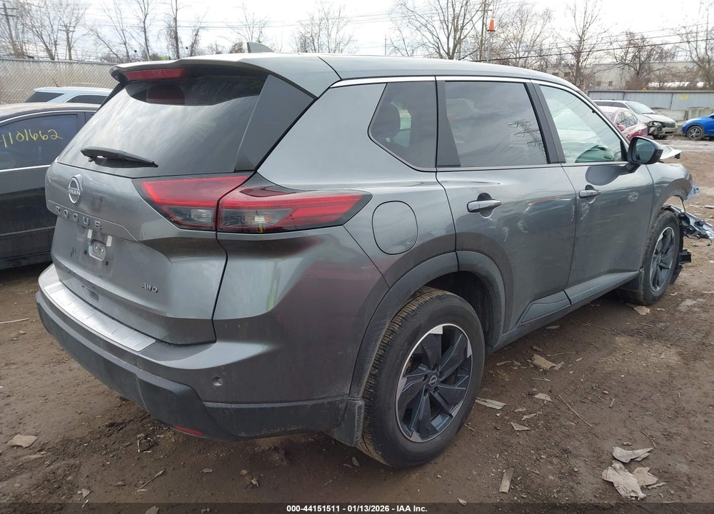 2025 NISSAN ROGUE SV INTELLIGENT AWD VIN: 5N1BT3BB5SC840630
