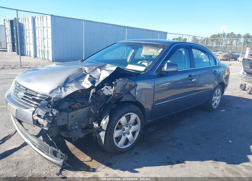 2007 KIA OPTIMA LX VIN: KNAGE123575133764