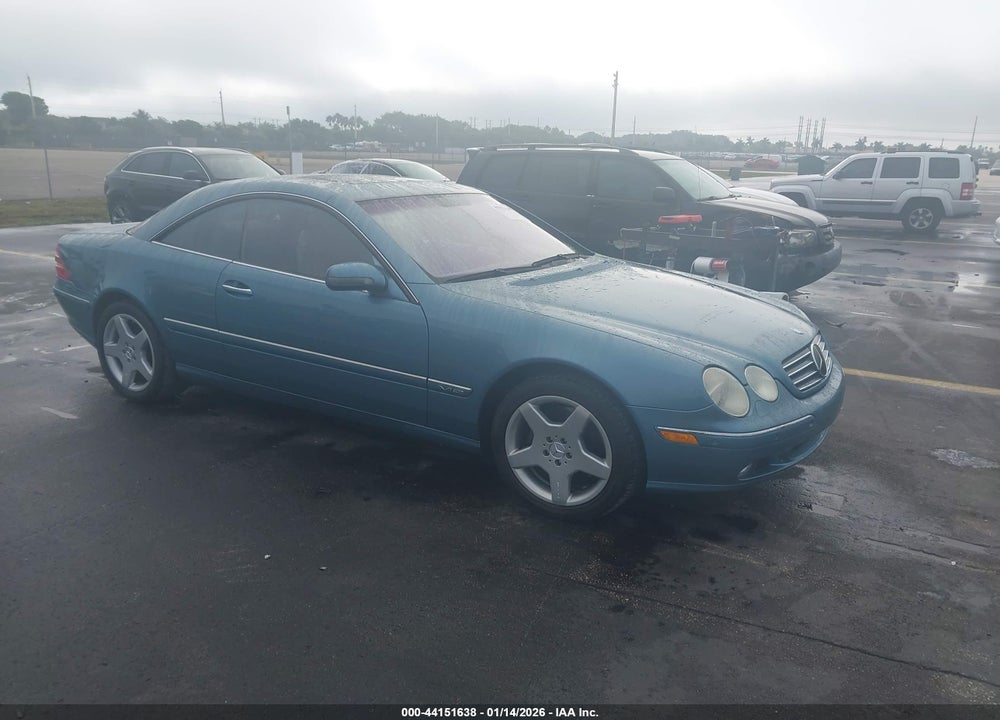 2001 MERCEDES-BENZ CL 600 VIN: WDBPJ78J11A017661
