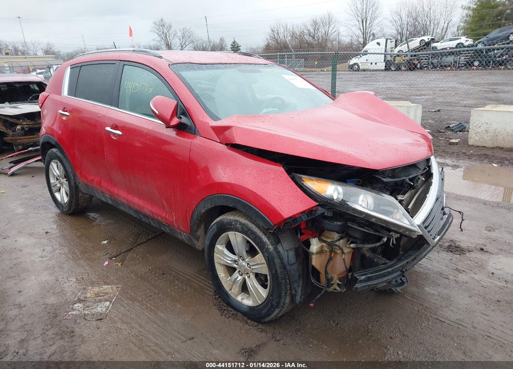 2011 KIA SPORTAGE EX VIN: KNDPC3A21B7052044