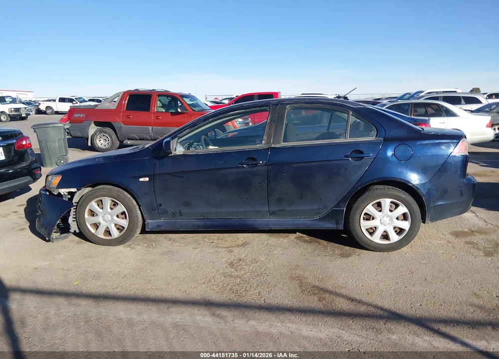 2013 MITSUBISHI LANCER ES VIN: JA32U2FUXDU021390
