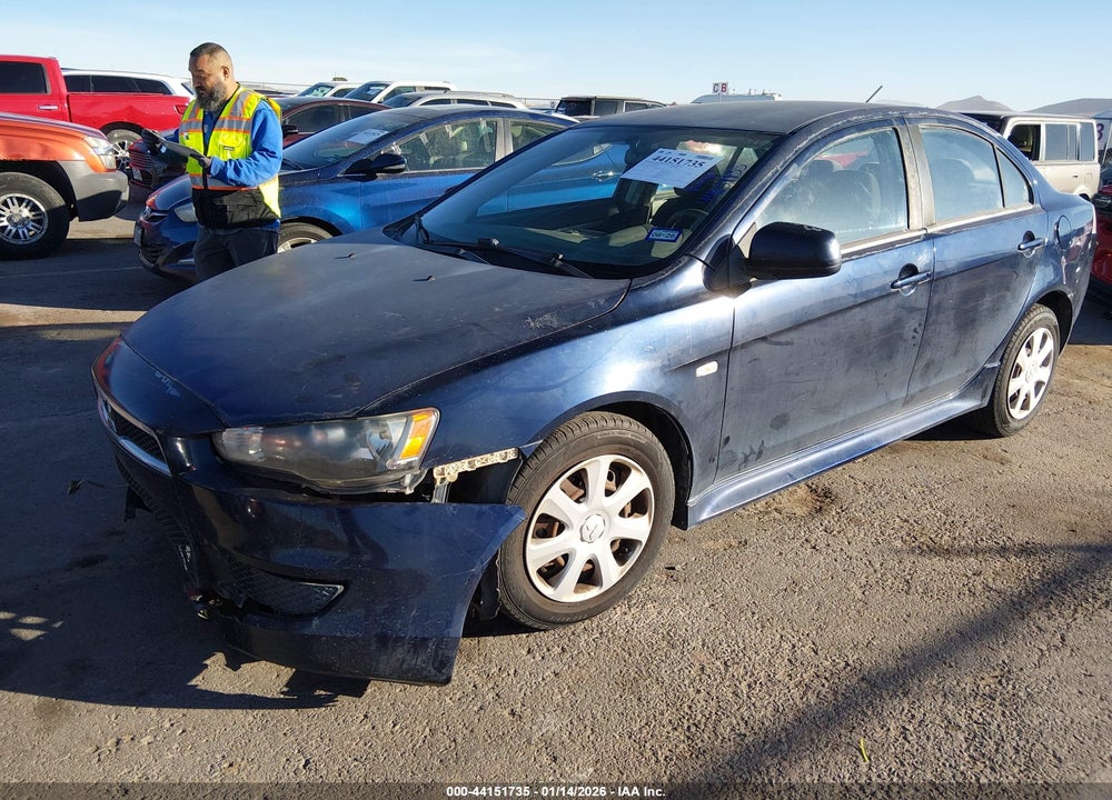 2013 MITSUBISHI LANCER ES VIN: JA32U2FUXDU021390