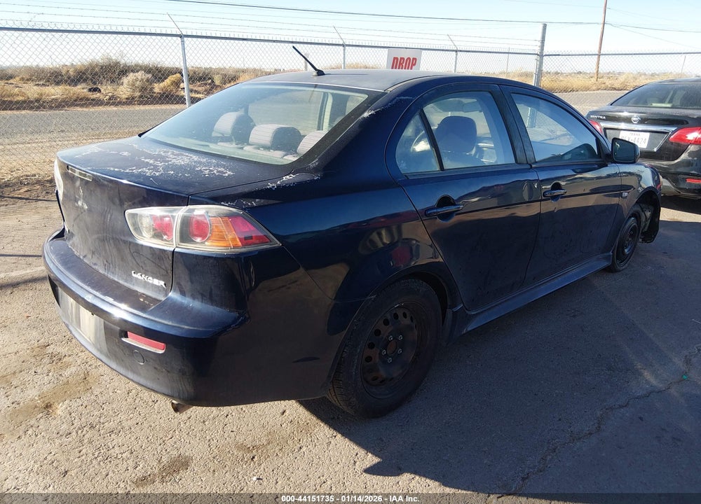 2013 MITSUBISHI LANCER ES VIN: JA32U2FUXDU021390