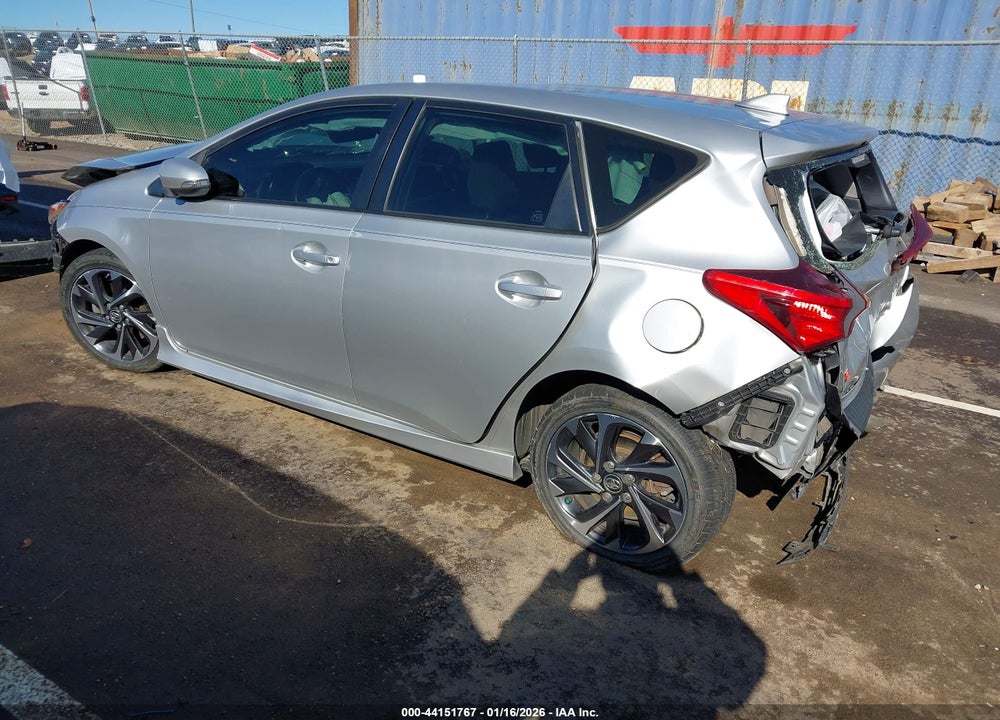 2018 TOYOTA COROLLA IM VIN: JTNKARJE7JJ564160