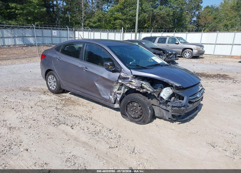 2015 HYUNDAI ACCENT GLS VIN: KMHCT4AE0FU819500