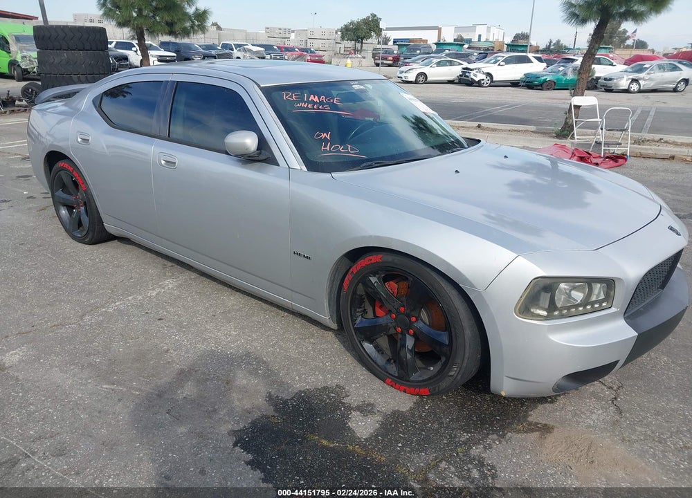 2007 DODGE CHARGER RT VIN: 2B3KA53H57H654956