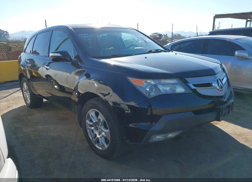 2009 ACURA MDX TECHNOLOGY PACKAGE VIN: 2HNYD28609H514753